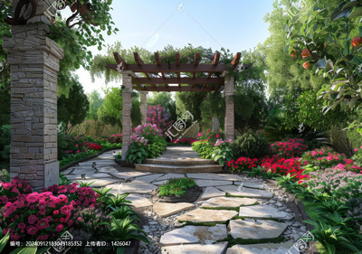 园林景观设计效果图下载与工程技术咨询服务